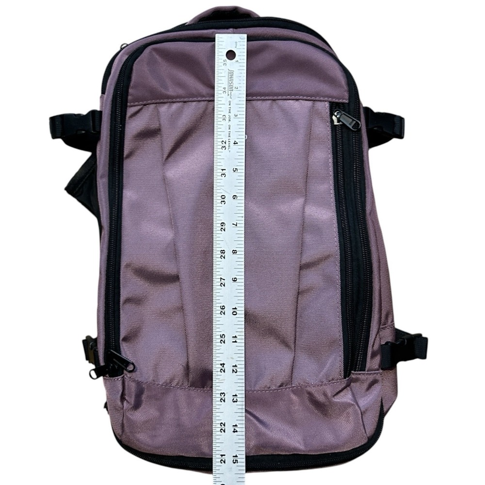ECOHUB 17" Travel Backpack Carry On Bag Pink TSA Approved Water Resistant NWOT - Picture 6 of 13
